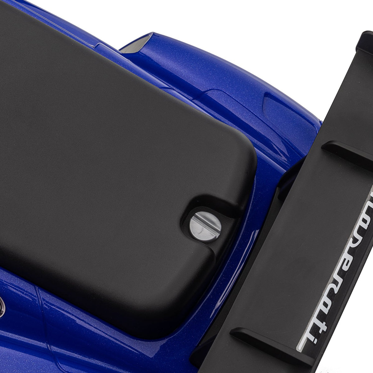 Ride-on car, Bobby car with storage space, horn and music, ride-on vehicle for 1.5-5 years children blue 65 x 29 x 37 cm