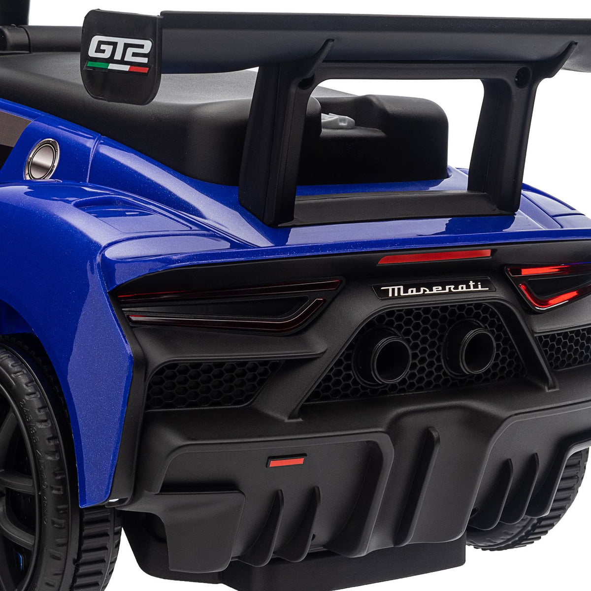 Ride-on car, Bobby car with storage space, horn and music, ride-on vehicle for 1.5-5 years children blue 65 x 29 x 37 cm