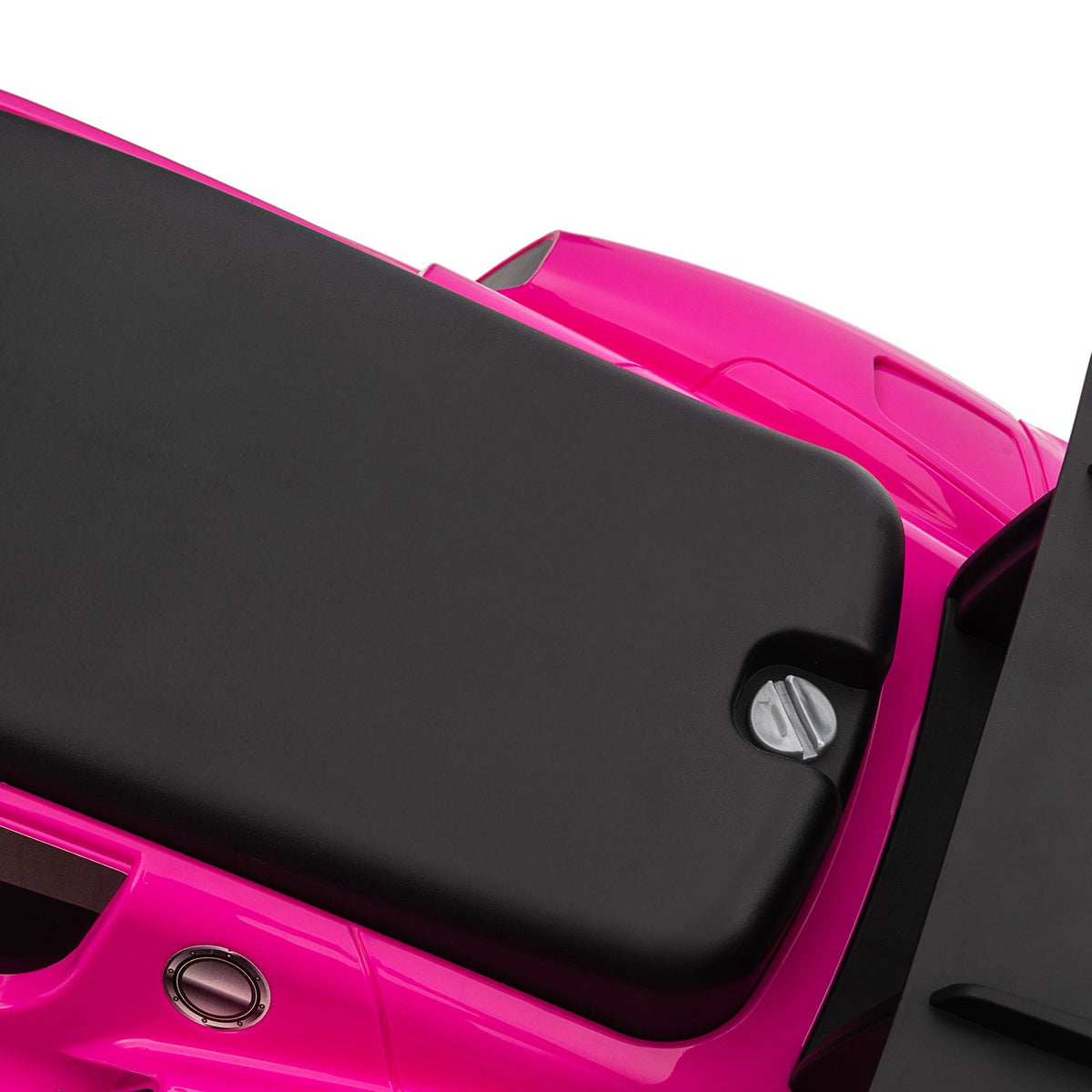 Ride-on car, Bobby car with storage space, horn and music, ride-on vehicle for 1.5-5 years children pink 65 x 29 x 37 cm