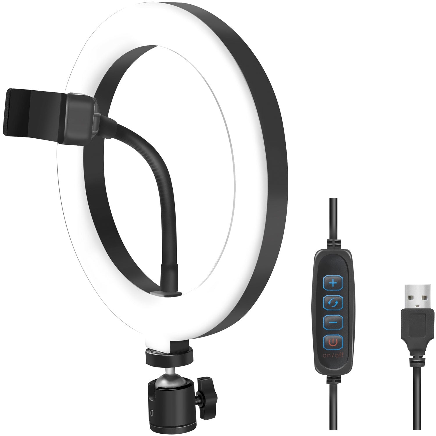 Ring light for smartphone Ø20 cm without stand