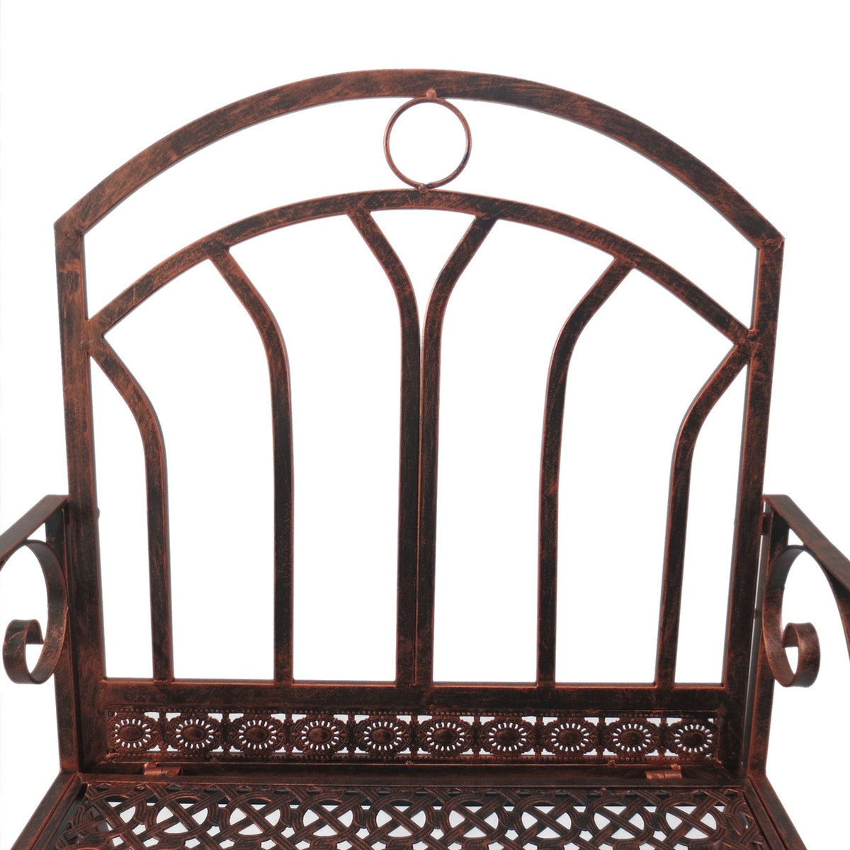 Rocking Chair Metal Bronze
