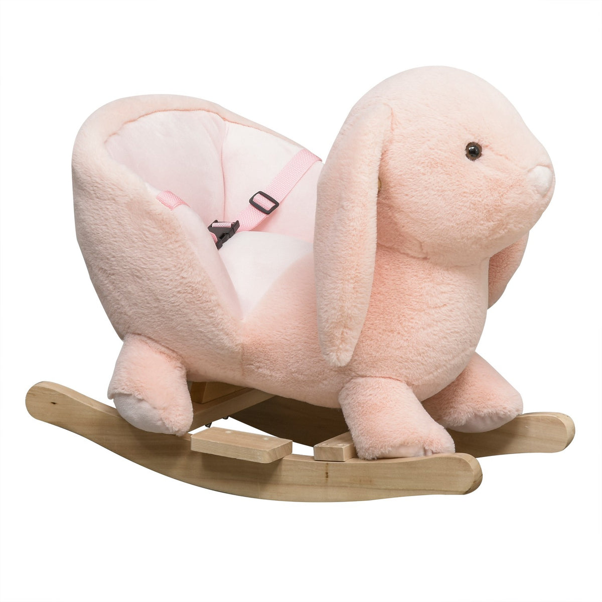 Rocking Horse Rocking Animal Children'S Swing Pink 60 X 33 X 50 Cm