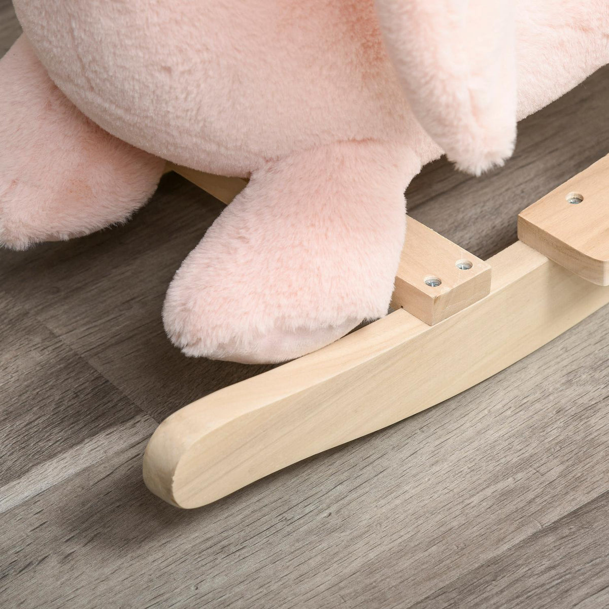 Rocking Horse Rocking Animal Children'S Swing Pink 60 X 33 X 50 Cm