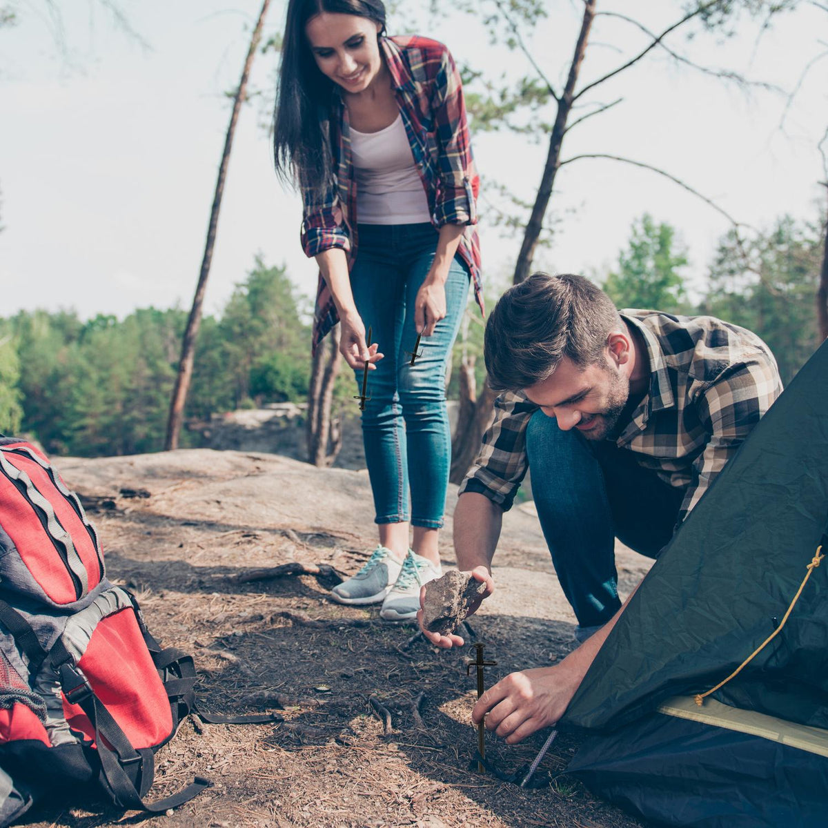 Rock sticks in a set of 20