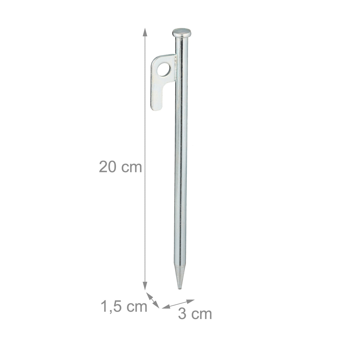 Rock sticks in a set of 20