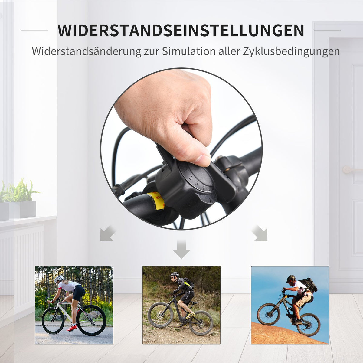 Roller Trainer Road Bike Bicycle Trainer Indoor Magnetic Brake Foldable Adjustable 26"-28" Or 700C Steel Silver