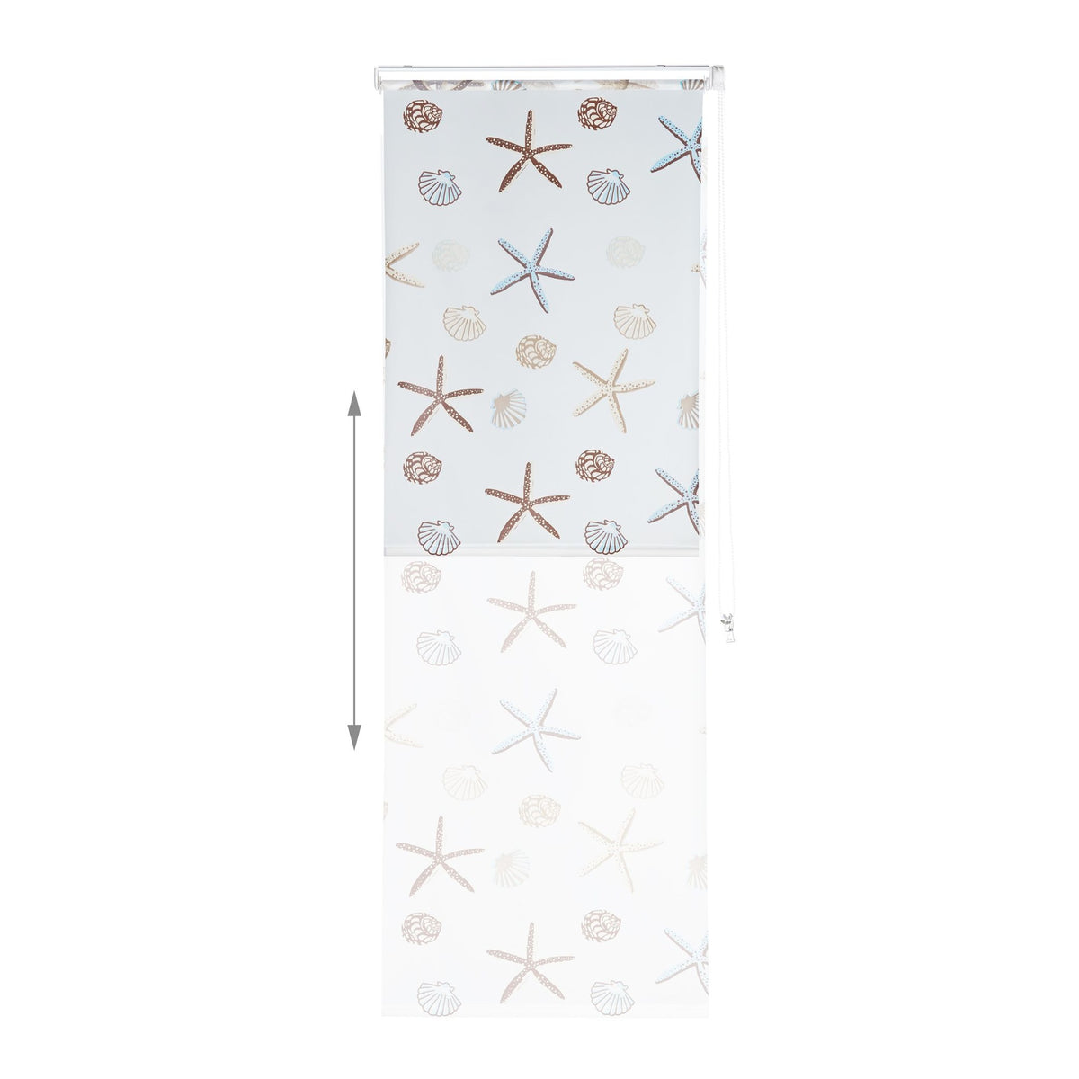 Roller blind for shower OCEAN