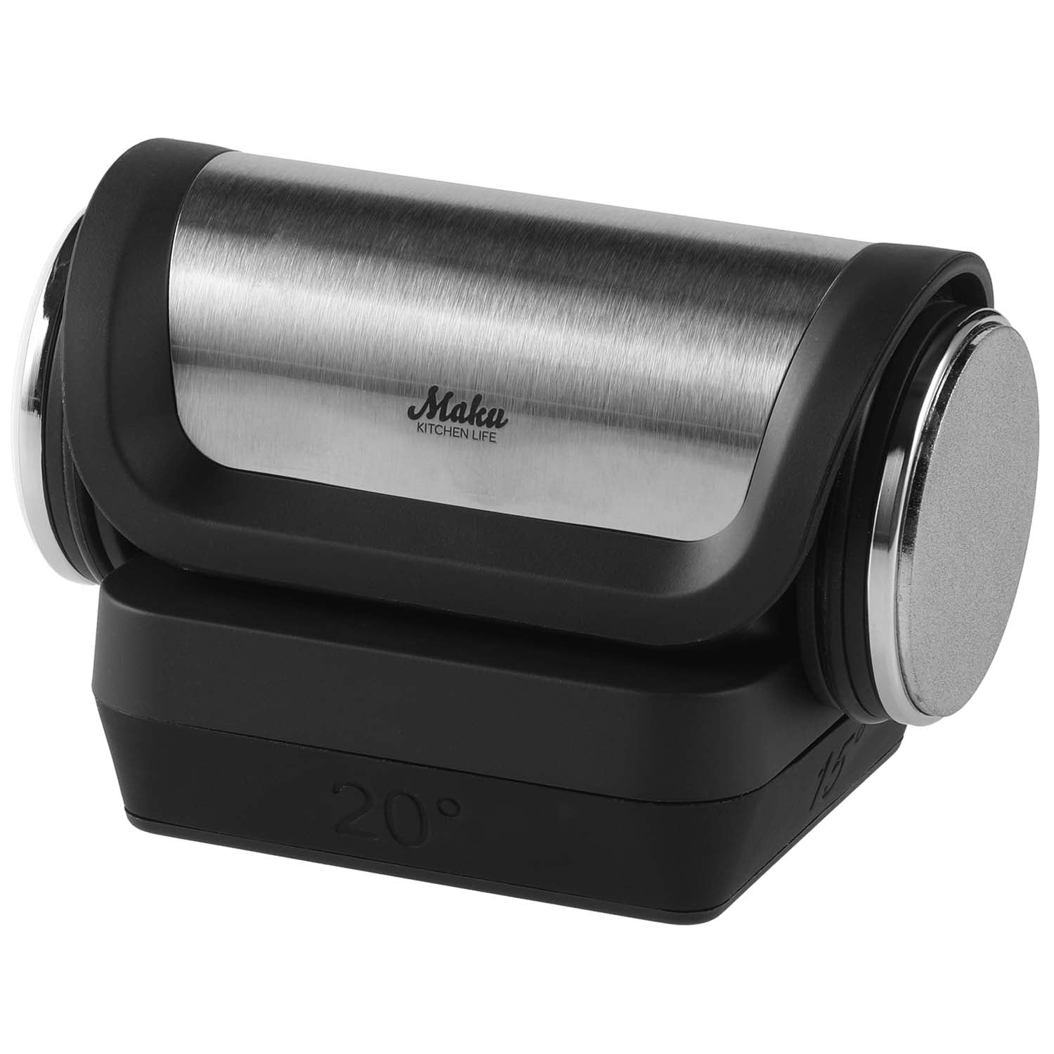 Rolling Knife Sharpener – Diamond, Ceramic, Magnetic Angle Guide