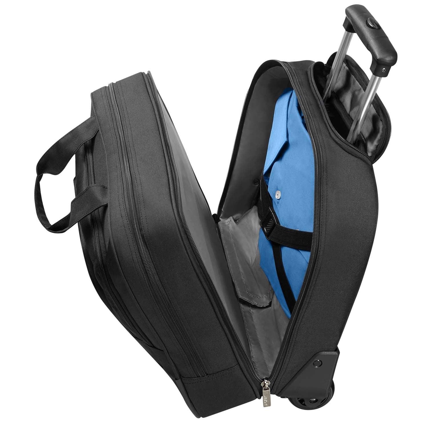 Rolling Laptop Bag 15.6" Black
