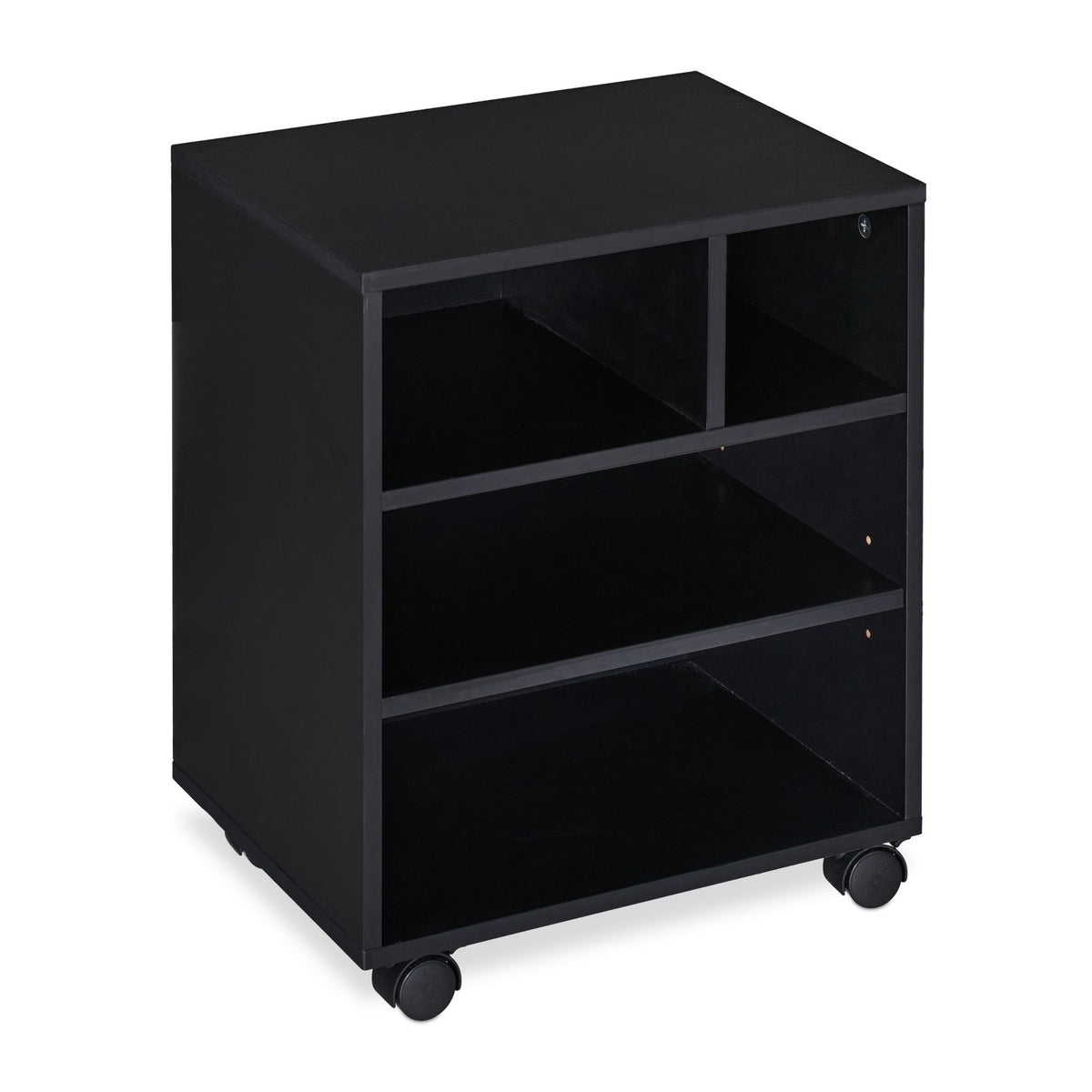 Rolling case with 4 compartments