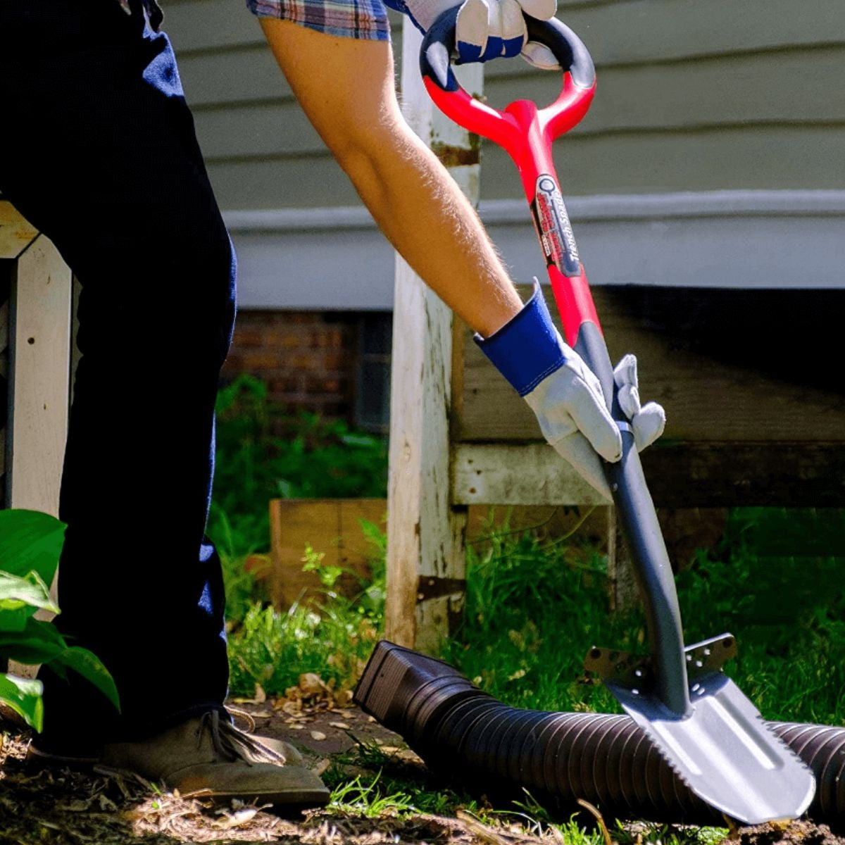 Root Slayer Trench Spade – Carbon Steel Blade