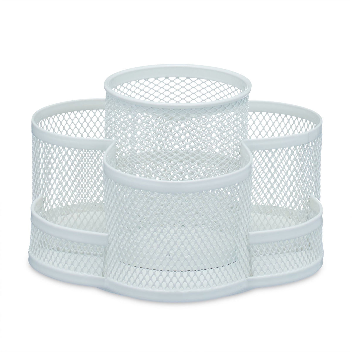 Rotatable pen holder with 7 compartments
