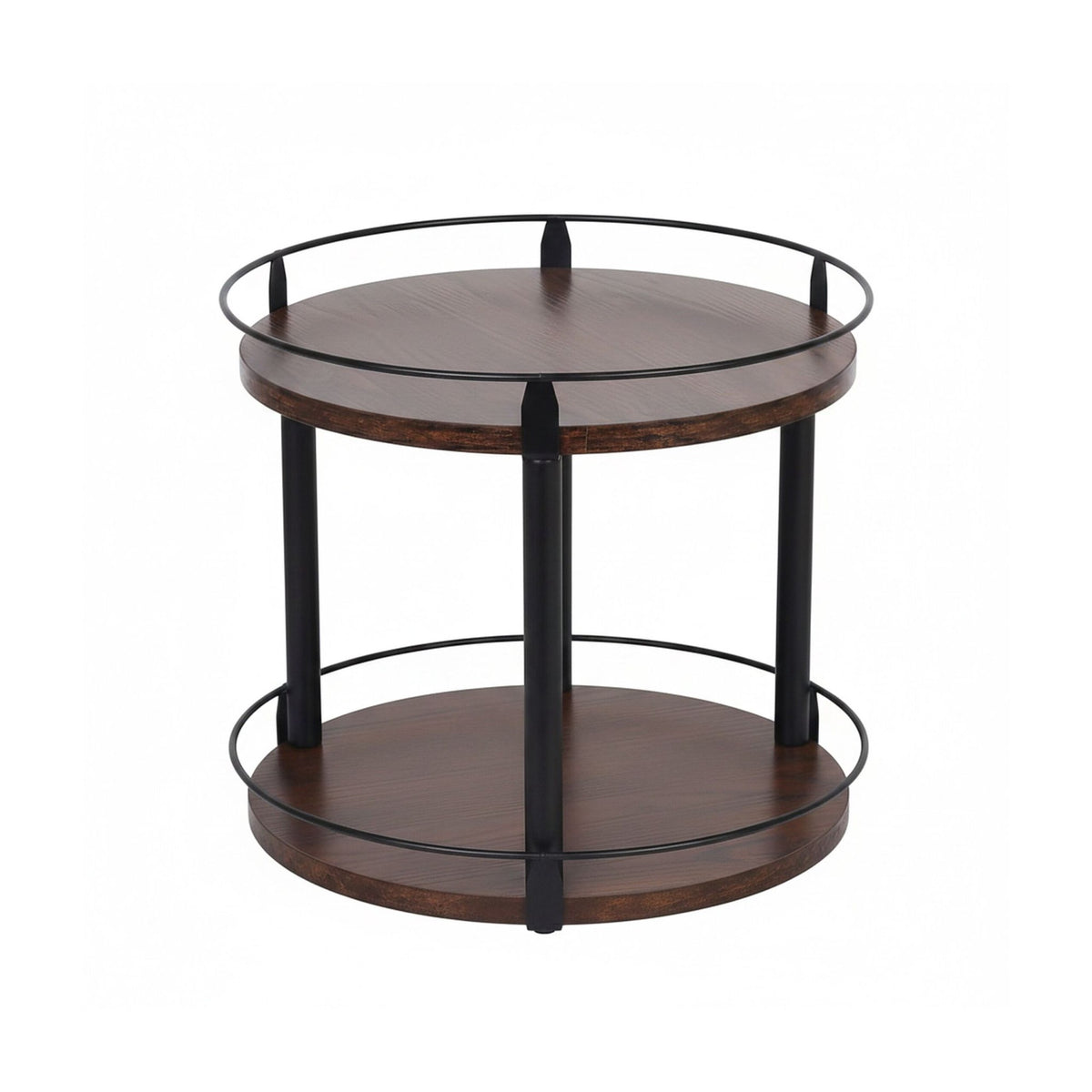 Rotating Spice Carousel Rack – Metal, Multi-Tier Organizer