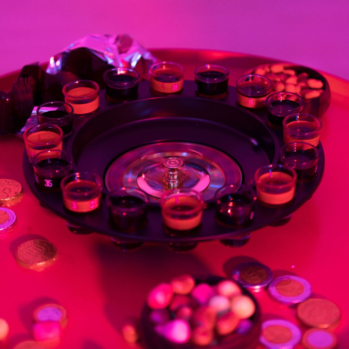 Roulette drinking game