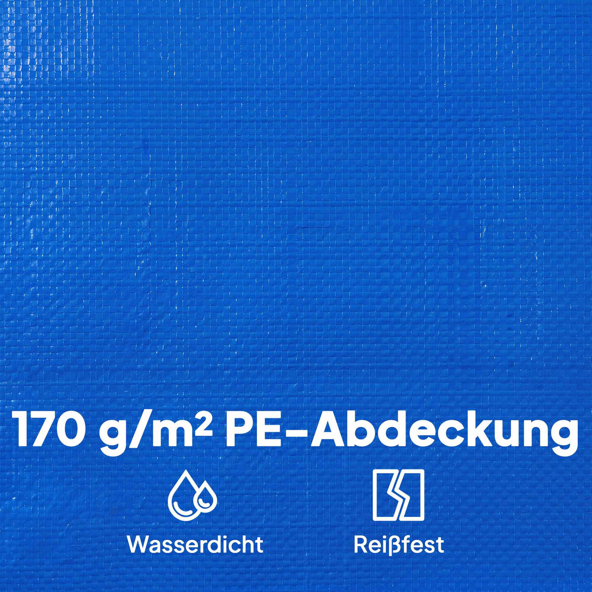 Round Pool Cover Ø450 cm, Dust & Waterproof with Secure Fit