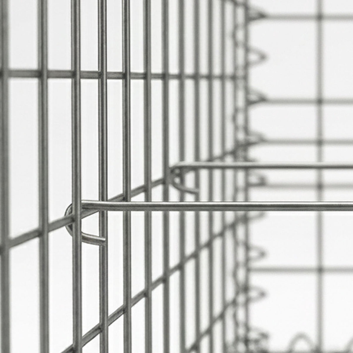Round Steel Gabion for Planting, 90x40 cm