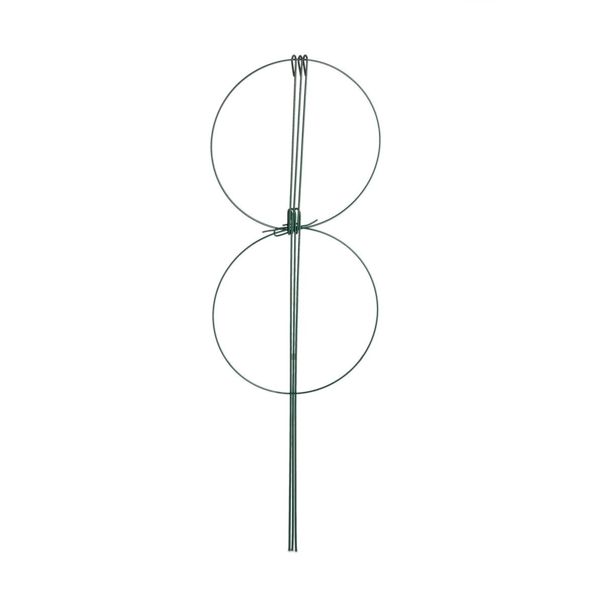 Round climbing supports in a set of 10