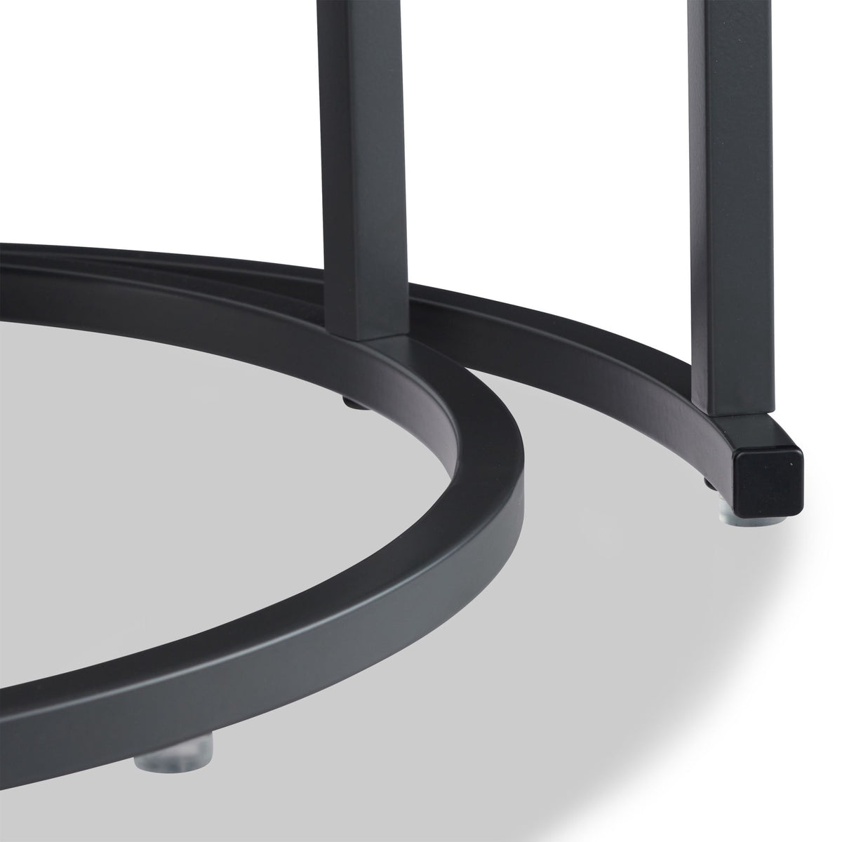 Round coffee table set of 2