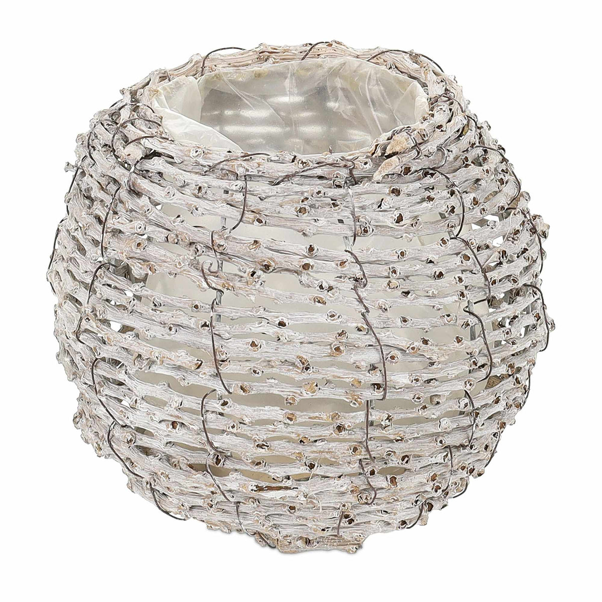 Round flower pot - set of 2