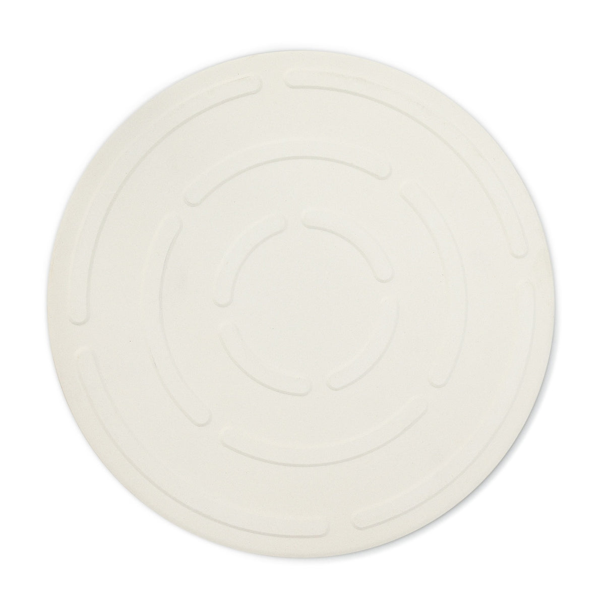 Round pizza stone with holder
