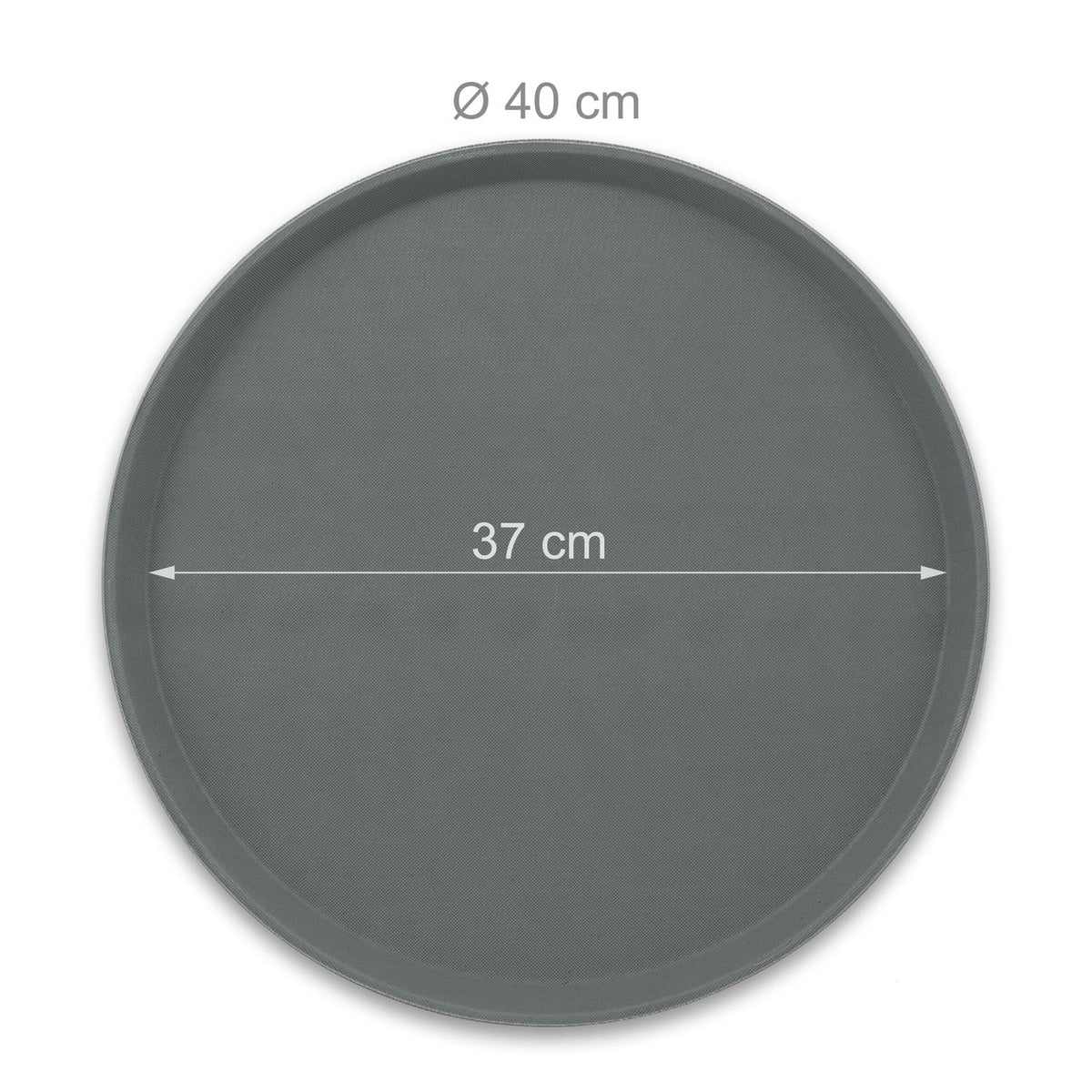 Round serving tray 2-pack 40 cm