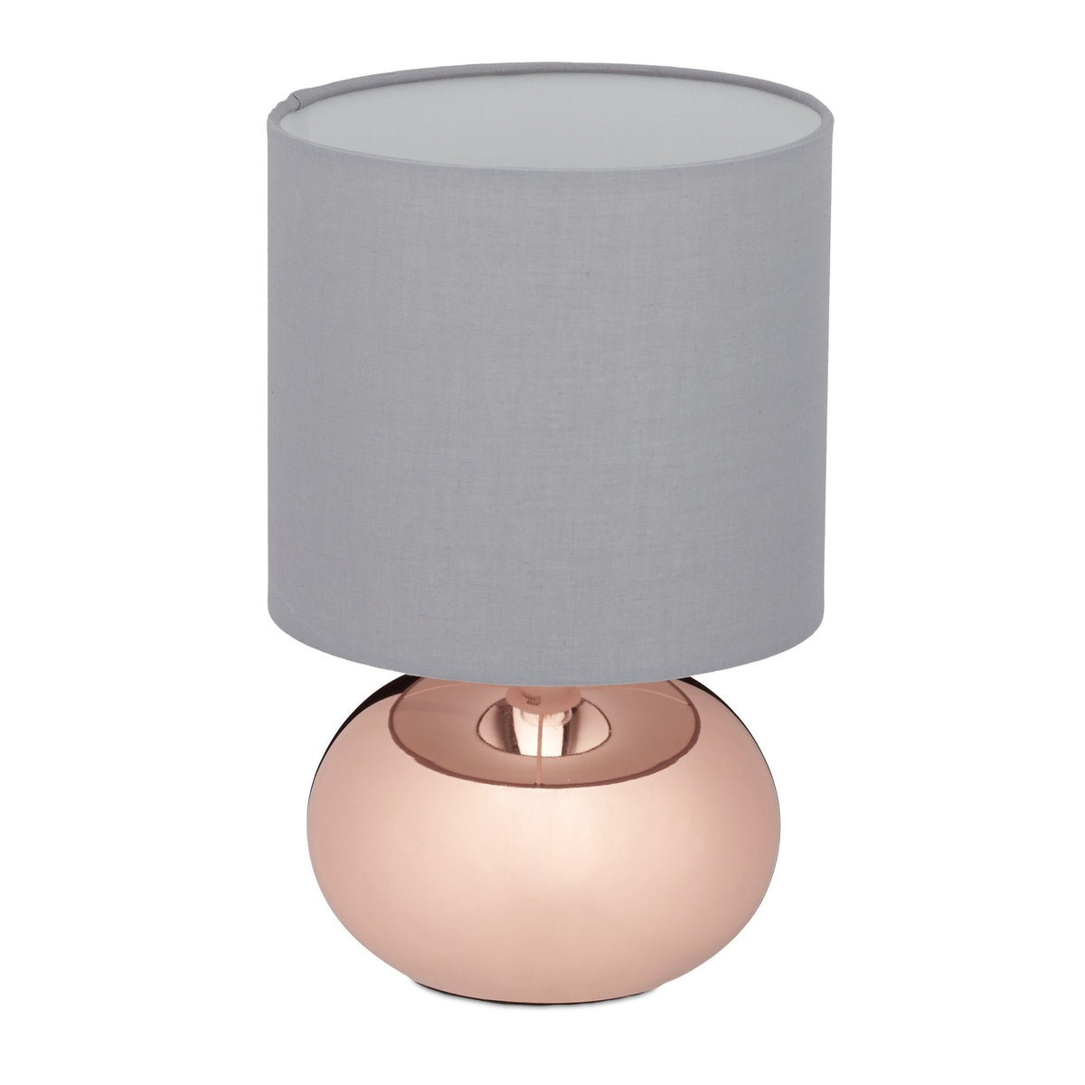 Round table lamp with touch function