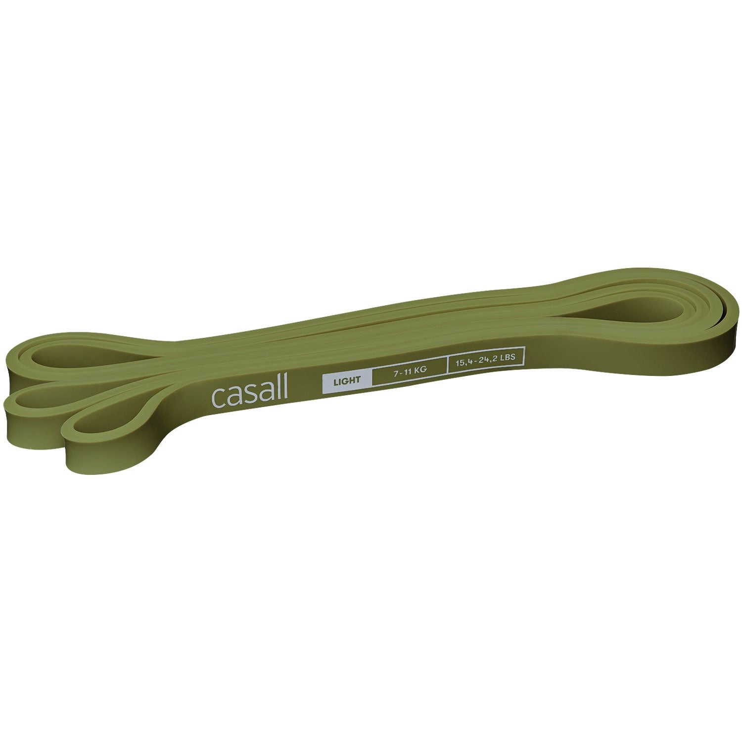 Rubber Band, Soft Light Green, Long Size