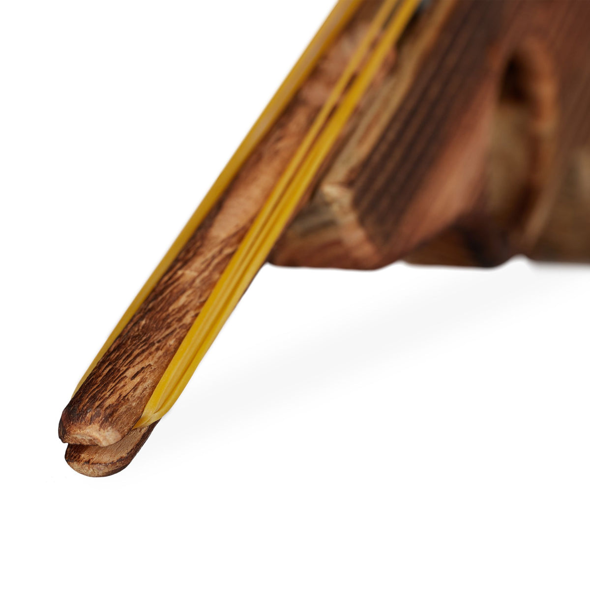 Rubber band gun in wood