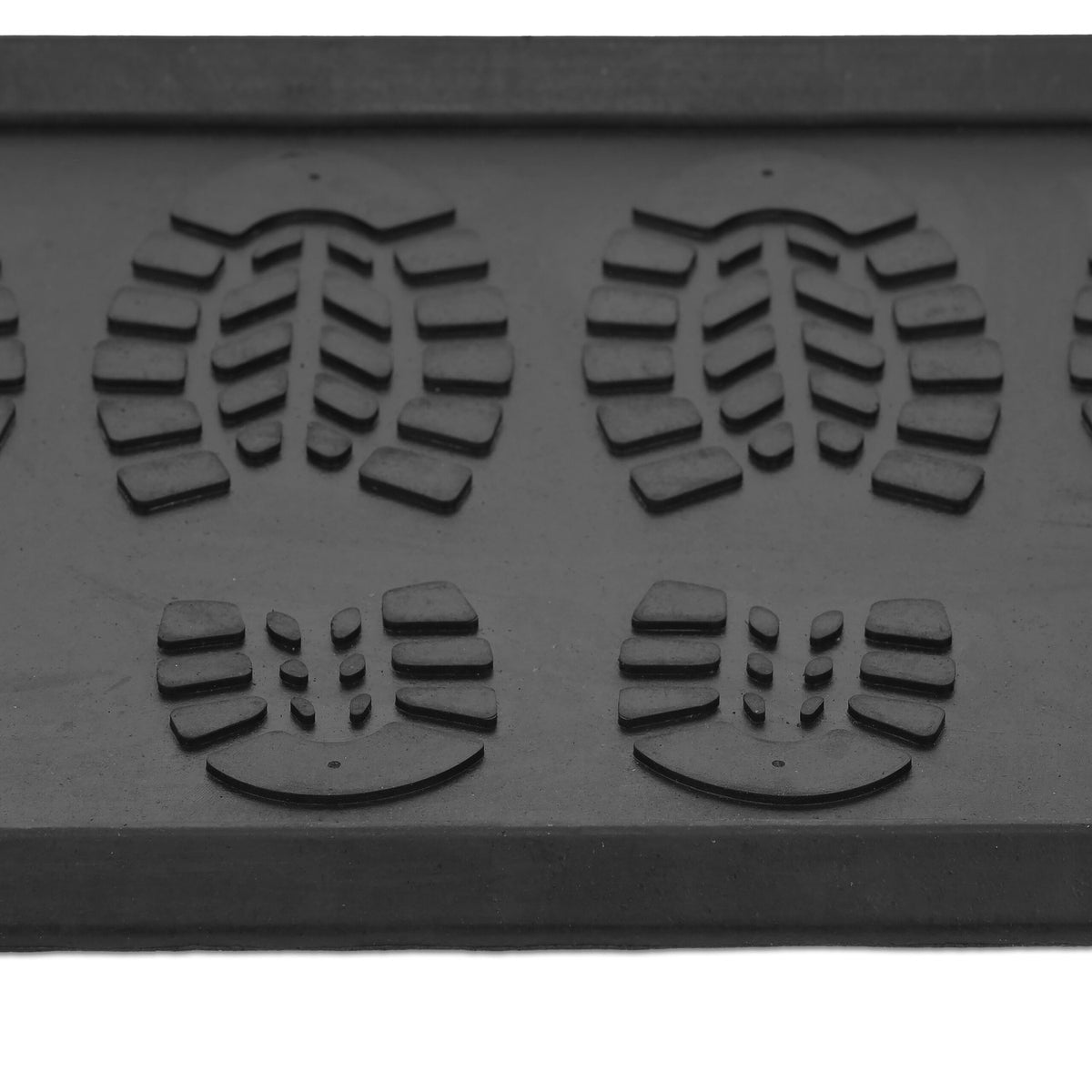 Rubber drip tray for shoes