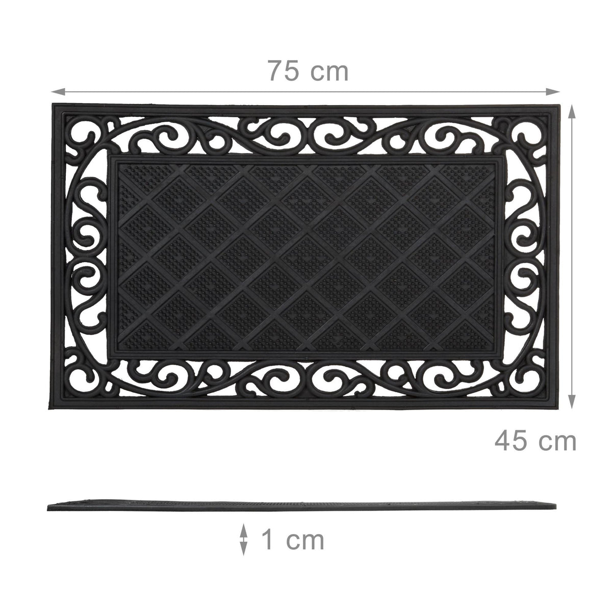 Rubber mat rectangular