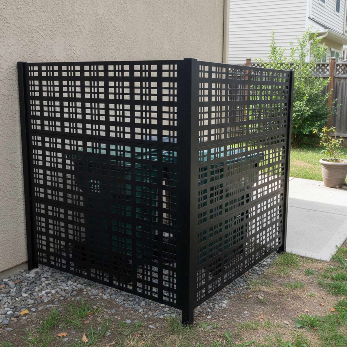 Rubbish Bin Cover, 120 cm Modular Privacy Screen