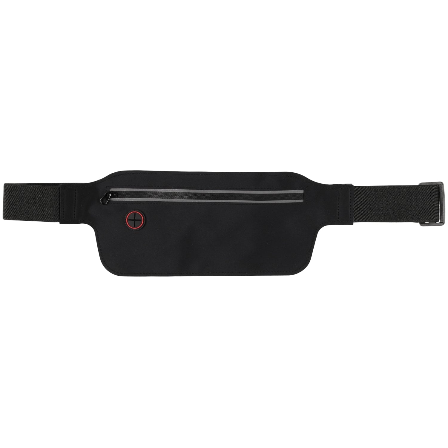 Running belt with cell phone compartment