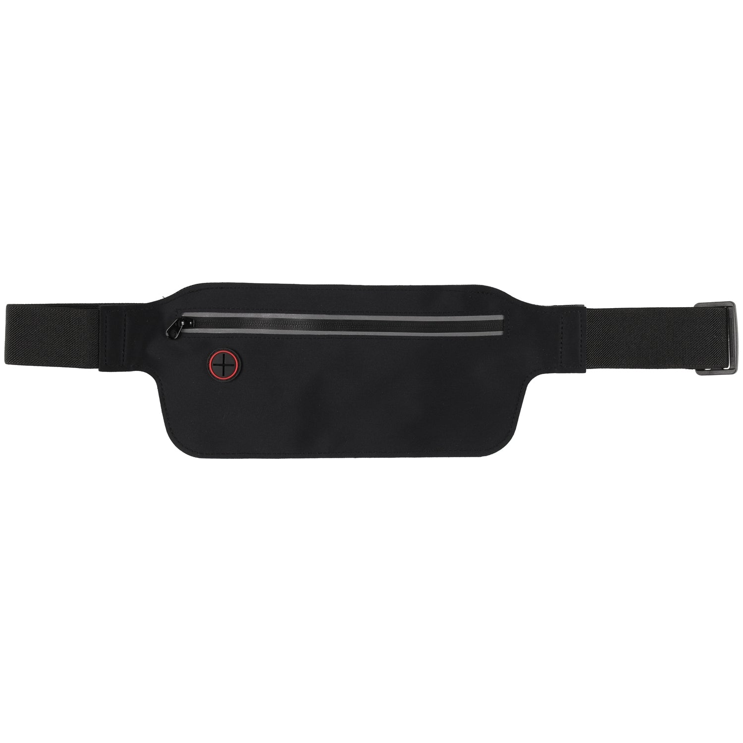Running belt with cell phone compartment