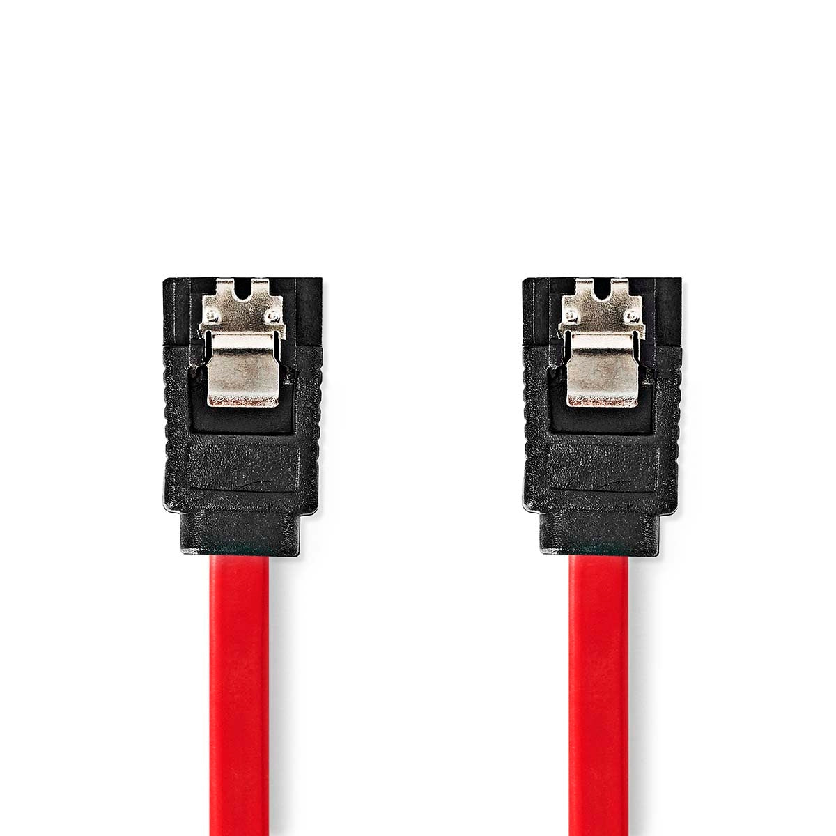 SATA cable | 1.5 Gbps | SATA 7-Pin Female | SATA 7-Pin Female | Nickel Plated | 0.50 m | Flat | PVC | Red | Box