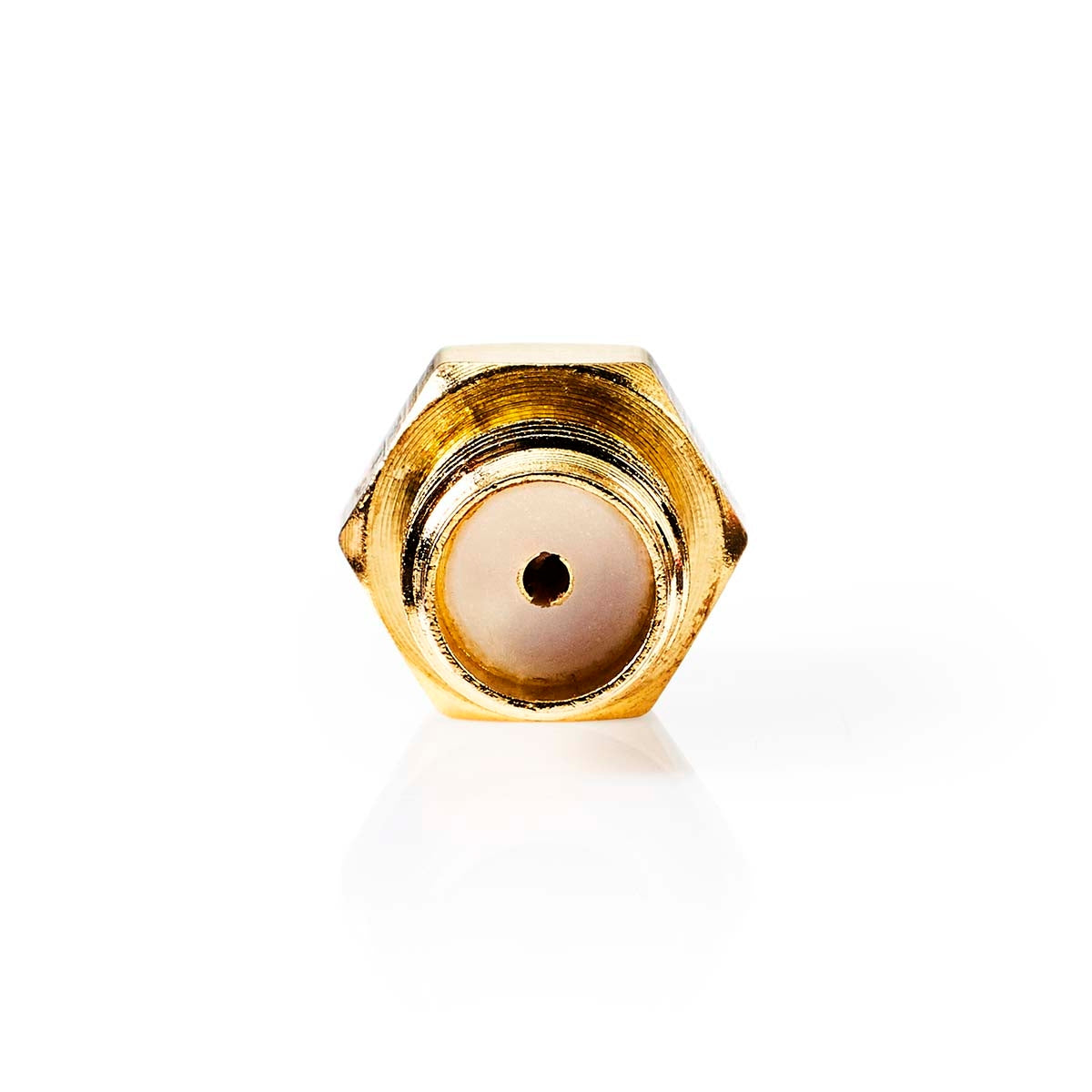 SMA Adapter | SMA Female Reverse Polarity | SMA Female | Gold Plated | 50 Ohm | Straight | Copper | Gold | 2 pcs | Box