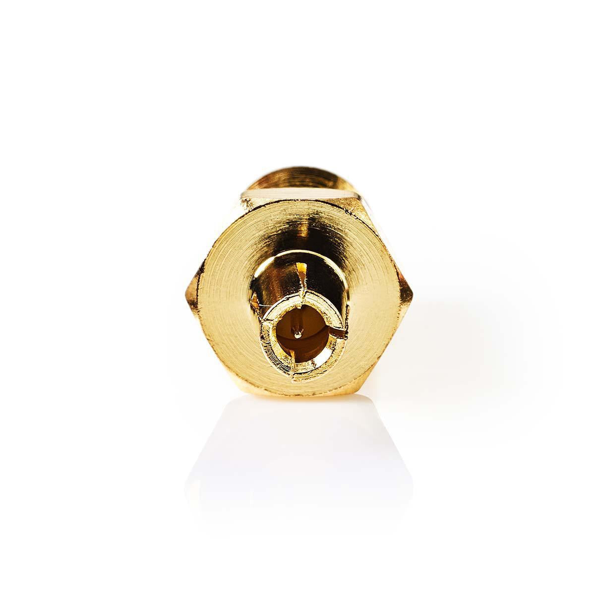 SMA Adapter | SMA Female | TS9 | Gold Plated | 50 Ohm | Straight | Copper | Gold | 2 pcs. | Envelope