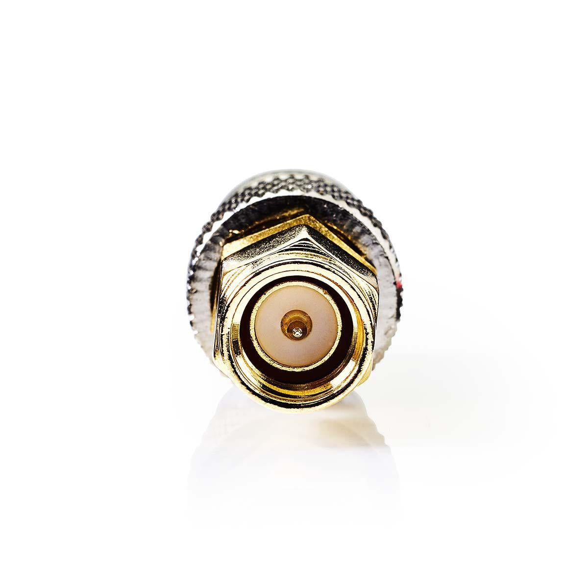 SMA Adapter | SMA Male | BNC Female | Gold Plated | 50 Ohm | Straight | Copper | Gold | 2 pcs. | Envelope