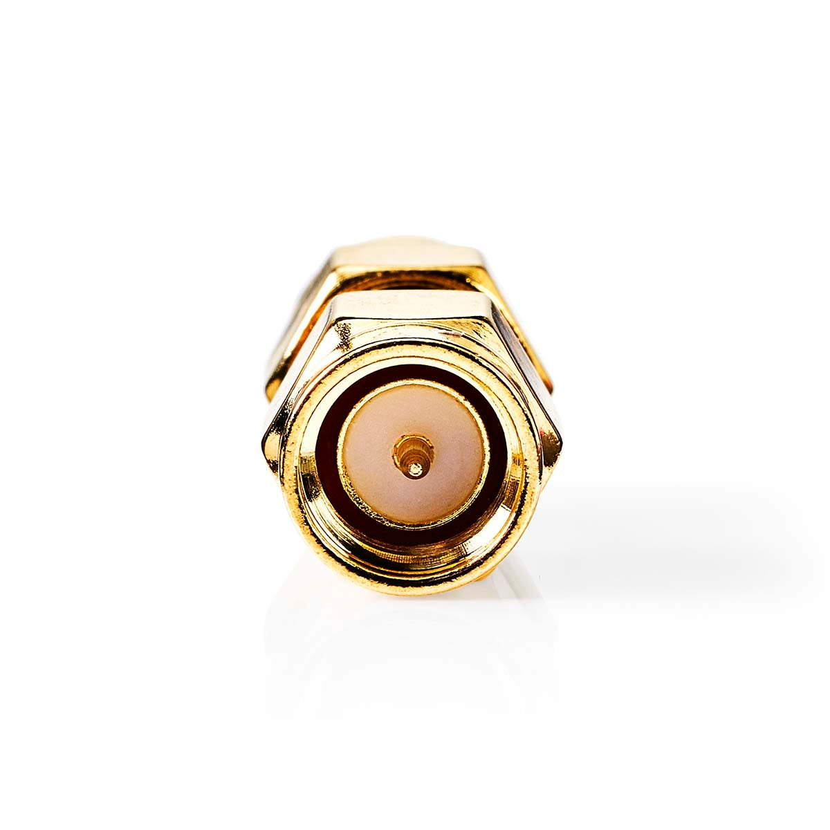 SMA Adapter | SMA Male | SMA Male | Gold Plated | 50 Ohm | Straight | Copper | Gold | 2 pcs. | Box