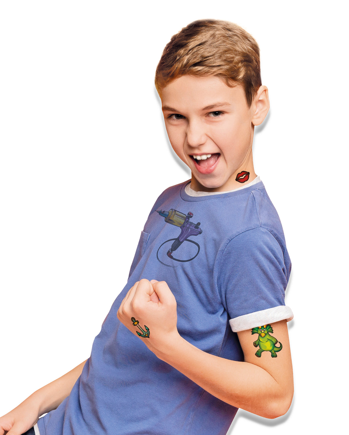 STEM Tattoo Kit for Kids, Create 60 Temporary Tattoos