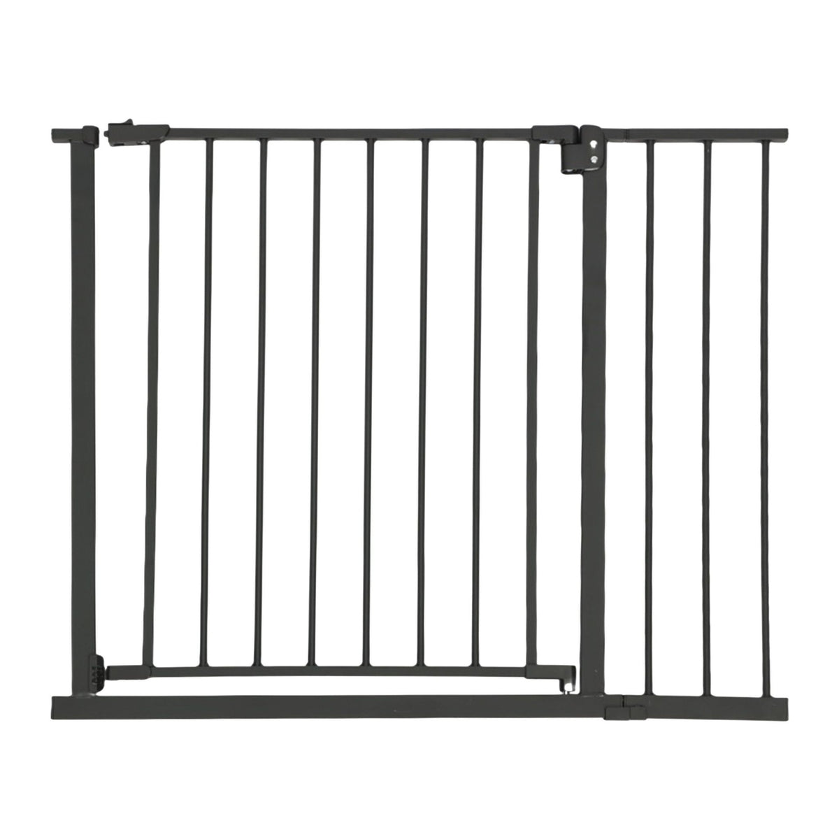 Safety Stair Gate, Extendable 75–100 cm, No-Drill Install