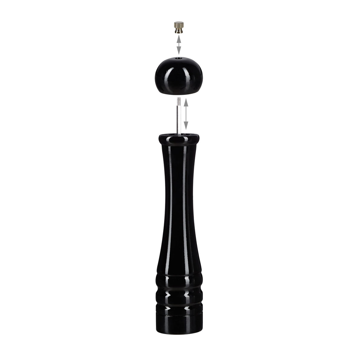Salt and pepper mill set of two