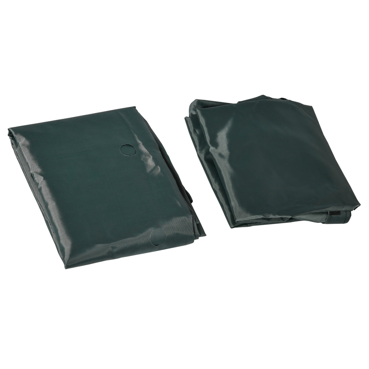 Sandbox tarpaulin with seat panels 183x105x22.5cm HDPE dark green for children 3-12 years
