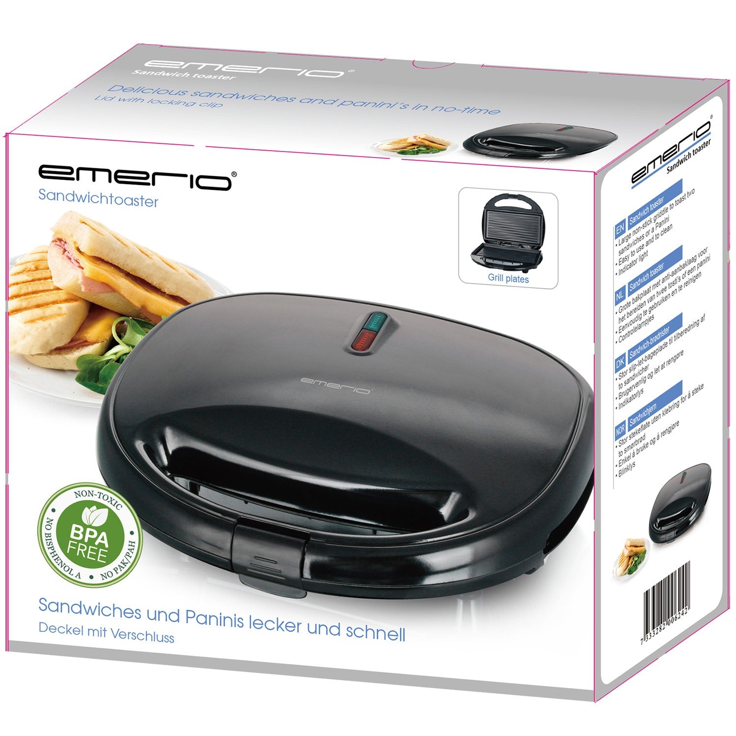 Sandwich grill Panini Wide ST-121101.4