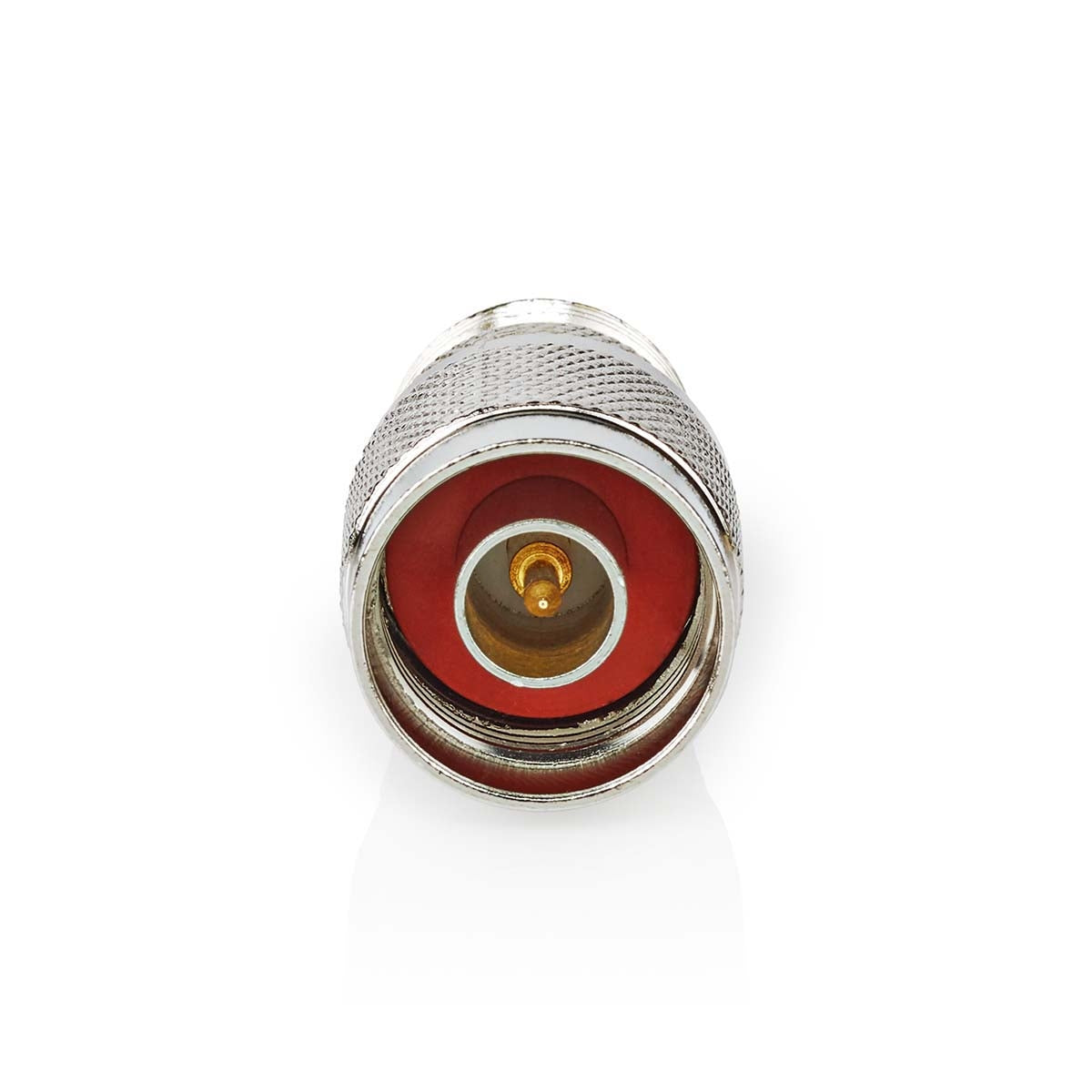 Satellite & Antenna Adapter | N Male | PL259 Female | Nickel Plated | 75 Ohm | Straight | Metal | Silver | 10 pieces. | Envelope