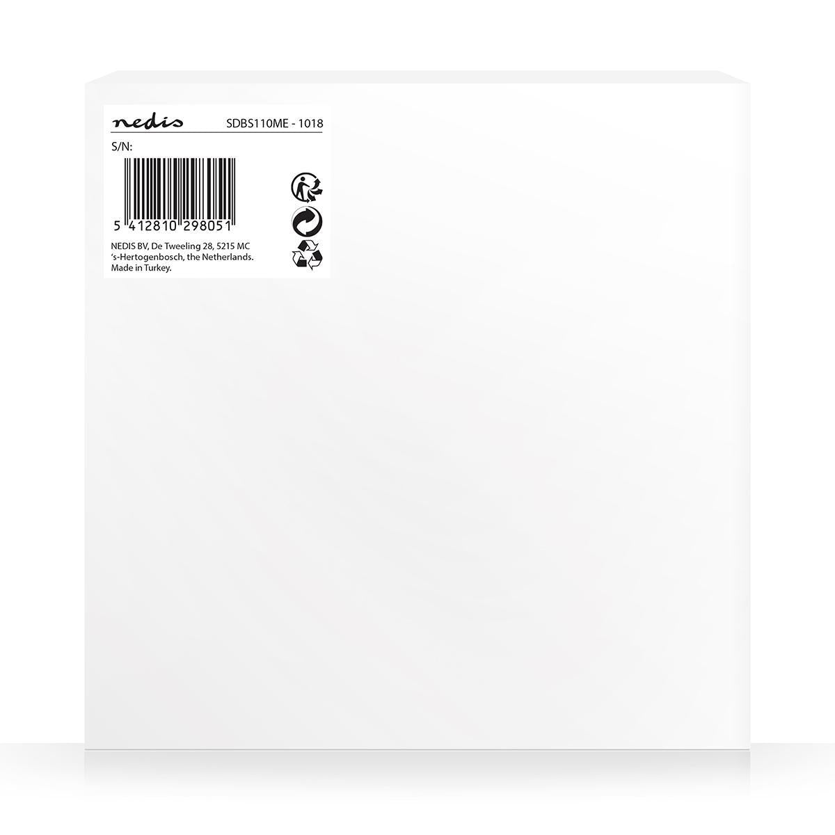 Satellite Balcony mount | Mast length: 0.75 m | Maximum counter size: 90.0 cm | Bottom plate size: 4 x 30 x 30 cm | Steel | Silver