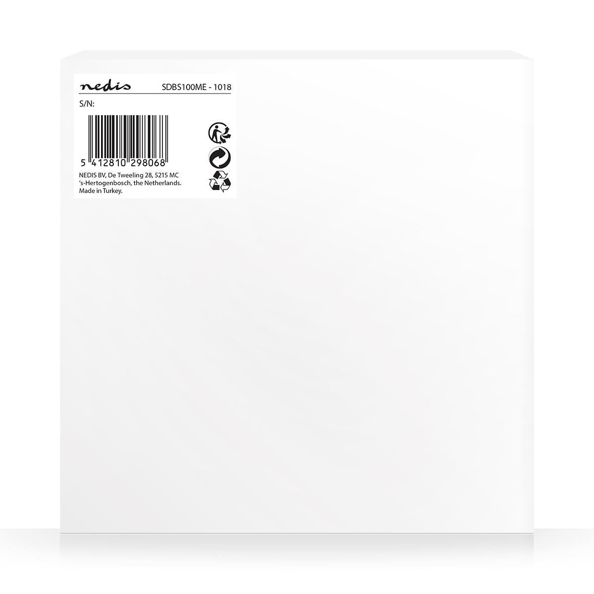 Satellite Balcony mount | Mast length: 1.00 m | Maximum counter size: 90.0 cm | Bottom plate size: 1 x 50 x 50 cm | Steel | Silver