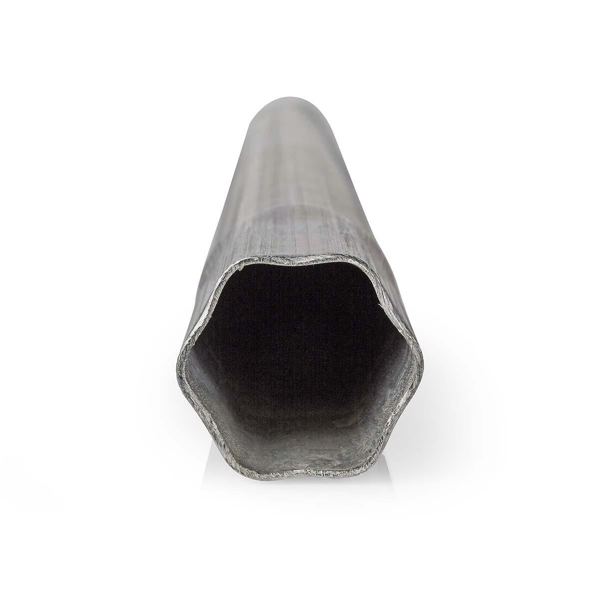 Satellite Mast | Mast length: 1.00 m | Maximum dish size: 90.0 cm | Steel | Silver