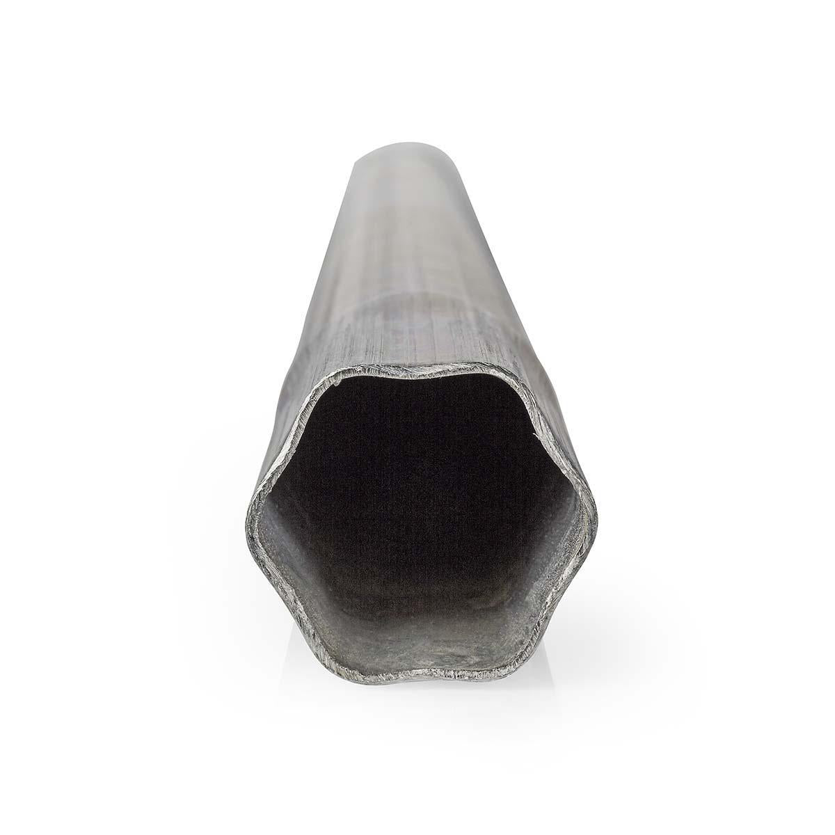 Satellite Mast | Mast length: 2.00 m | Maximum dish size: 90.0 cm | Steel | Silver