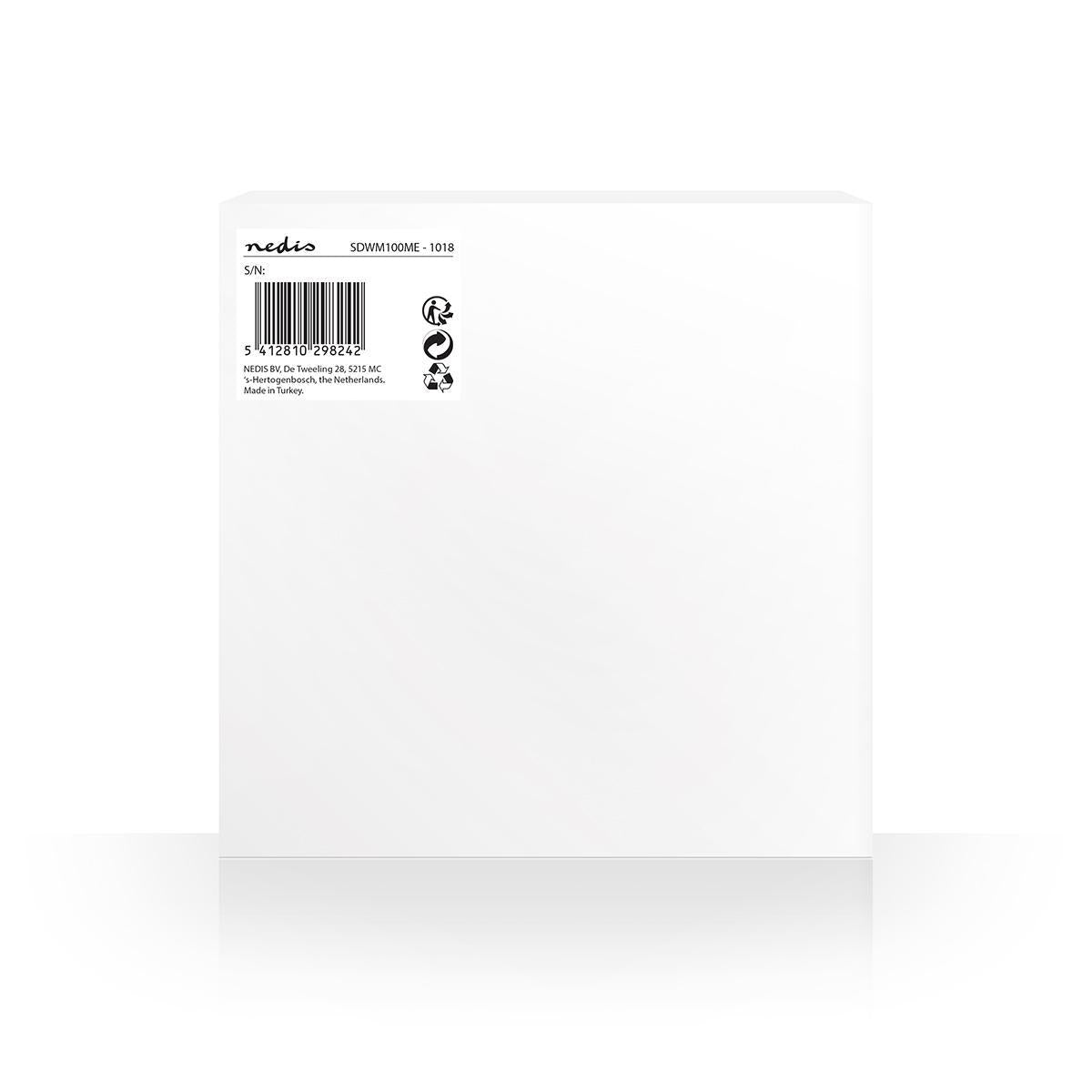 Satellite wall mount | Distance to wall: 150 mm | Diameter clamp: 48 mm | Maximum counter size: 100 cm | Steel | Silver