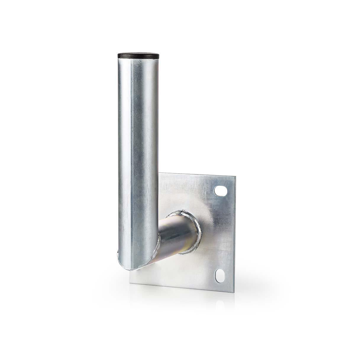 Satellite wall mount | Distance to wall: 150 mm | Diameter clamp: 48 mm | Maximum counter size: 100 cm | Steel | Silver